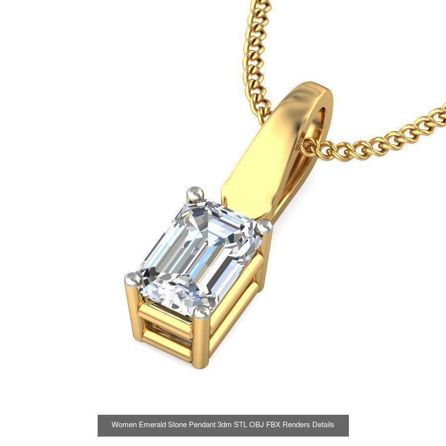 12 Women Emerald Stone Pendants Collection _10