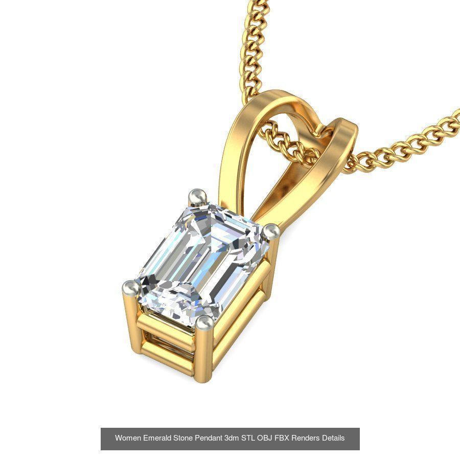 12 Women Emerald Stone Pendants Collection _8