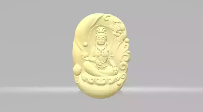 Avalokitesvara Bodhisattva Pendant