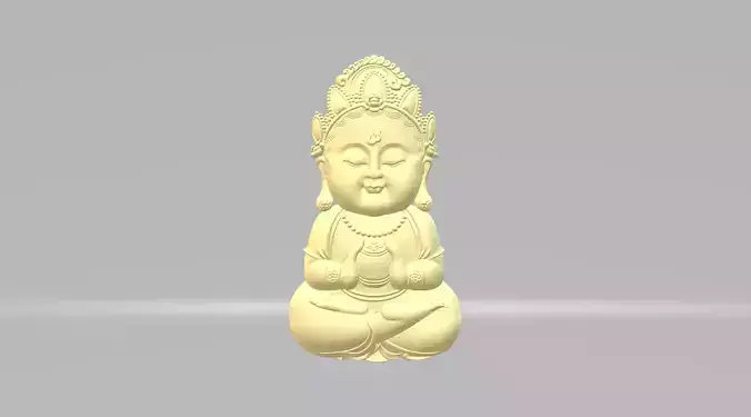 Baby Buddha Pendant