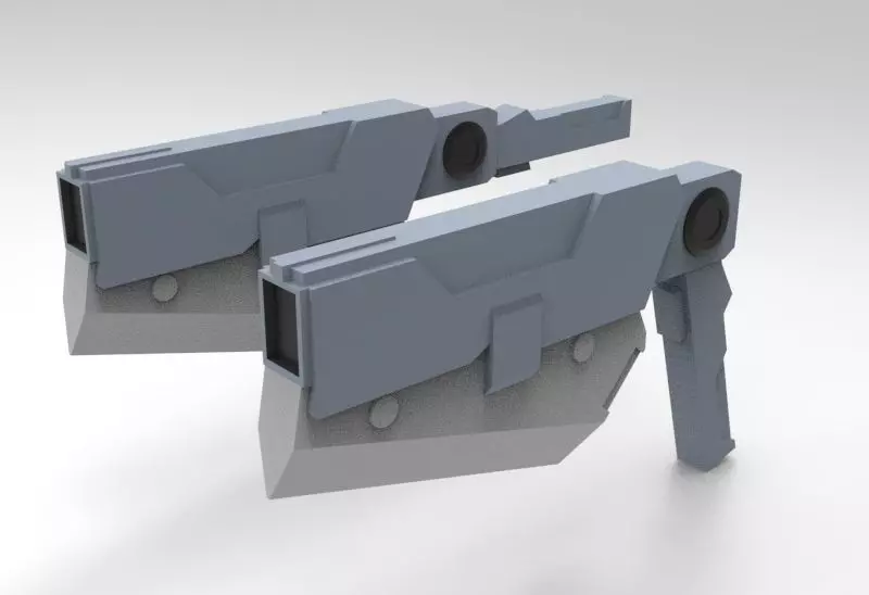 GN Pistol II 3D print model 3D print model