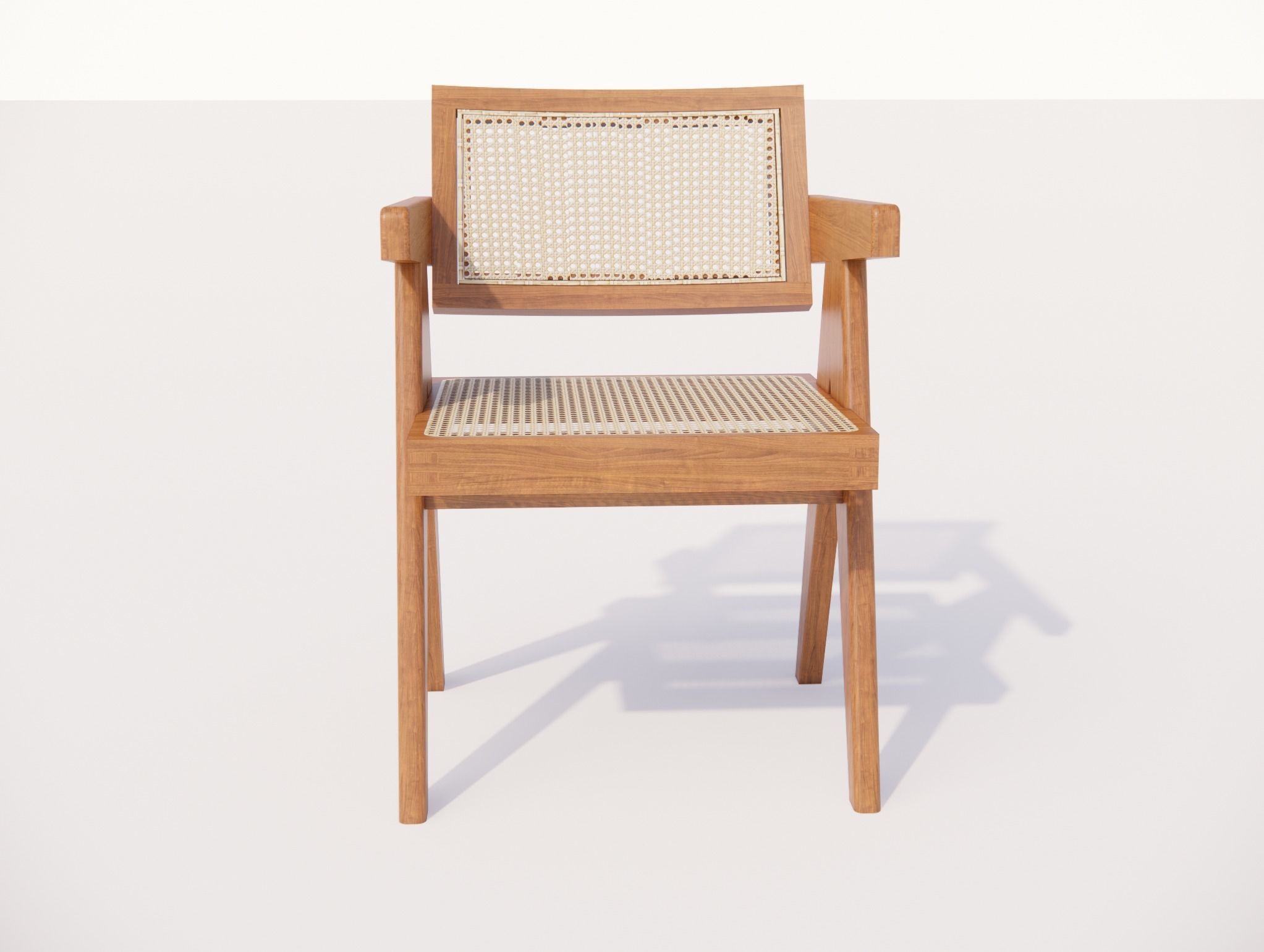 Office Chair V Leg 3D model CGTrader