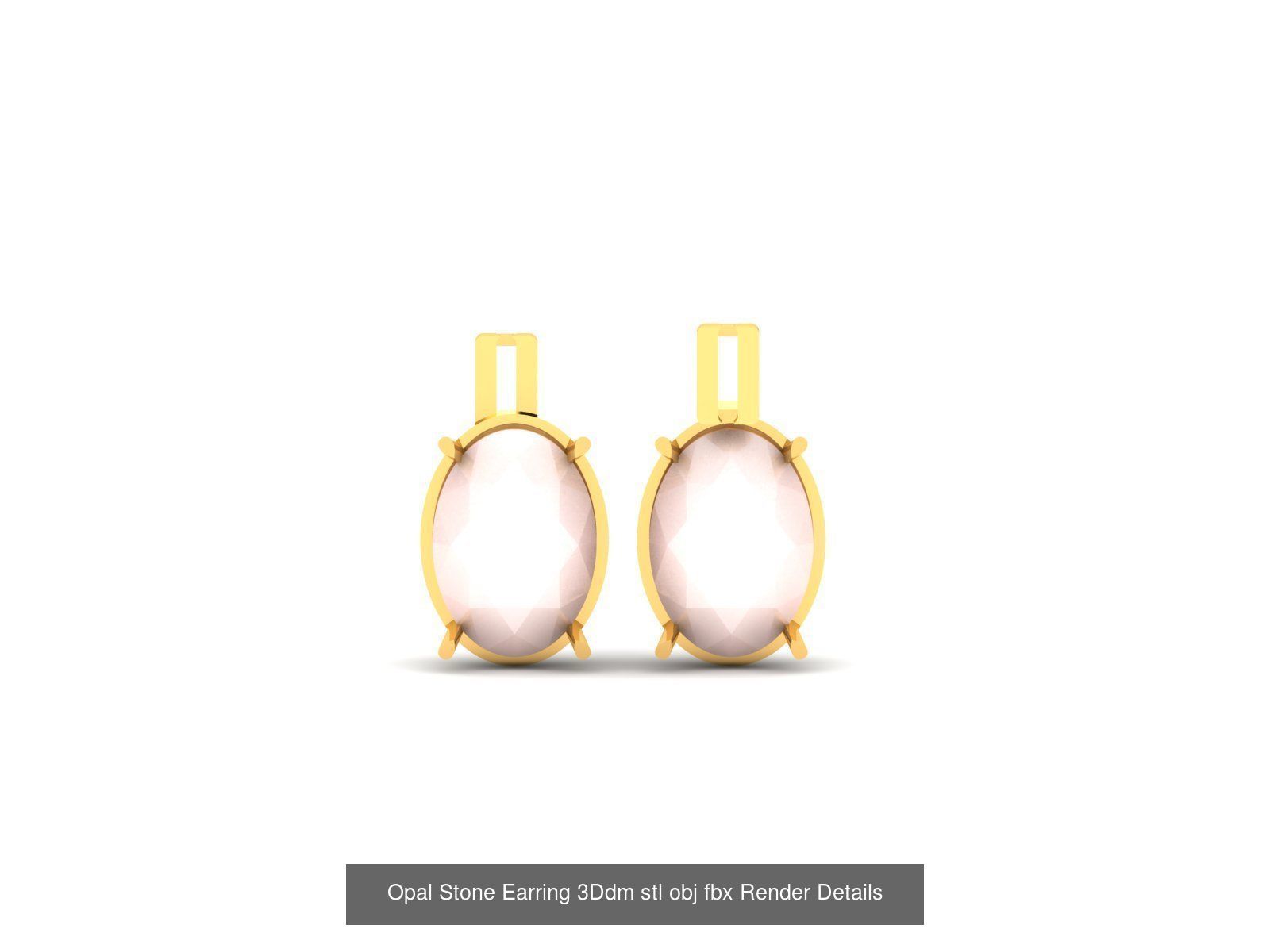 50 Women Opal Stone Earrings Collection _25