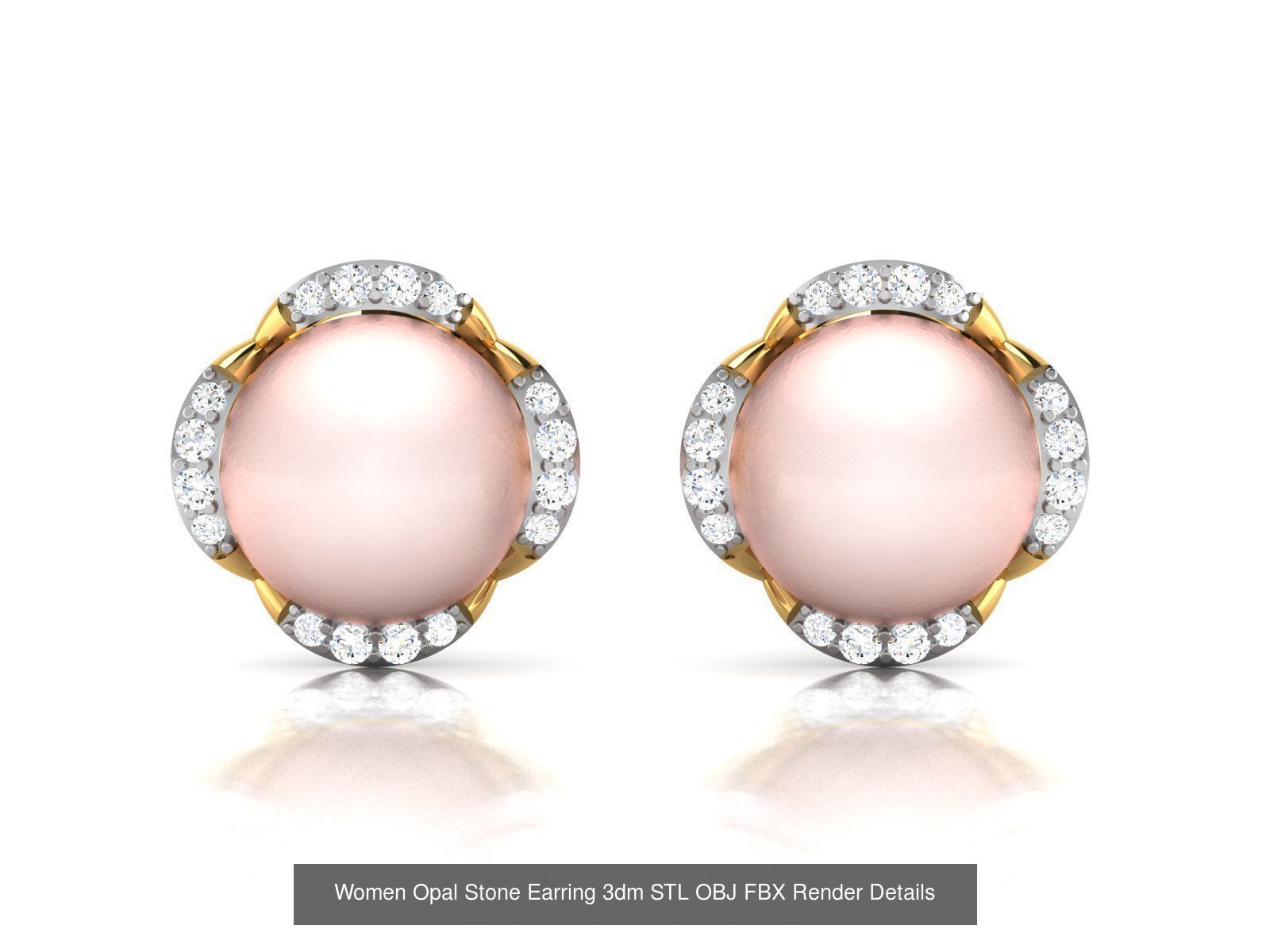 50 Women Opal Stone Earrings Collection _55