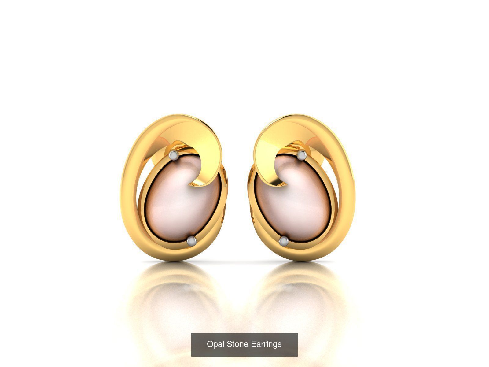 50 Women Opal Stone Earrings Collection _34