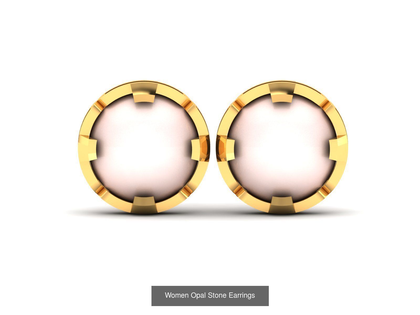 50 Women Opal Stone Earrings Collection _22