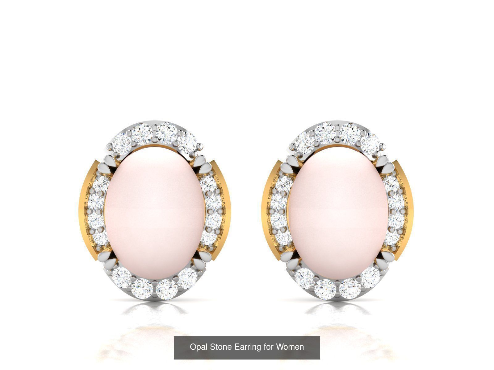 50 Women Opal Stone Earrings Collection _26