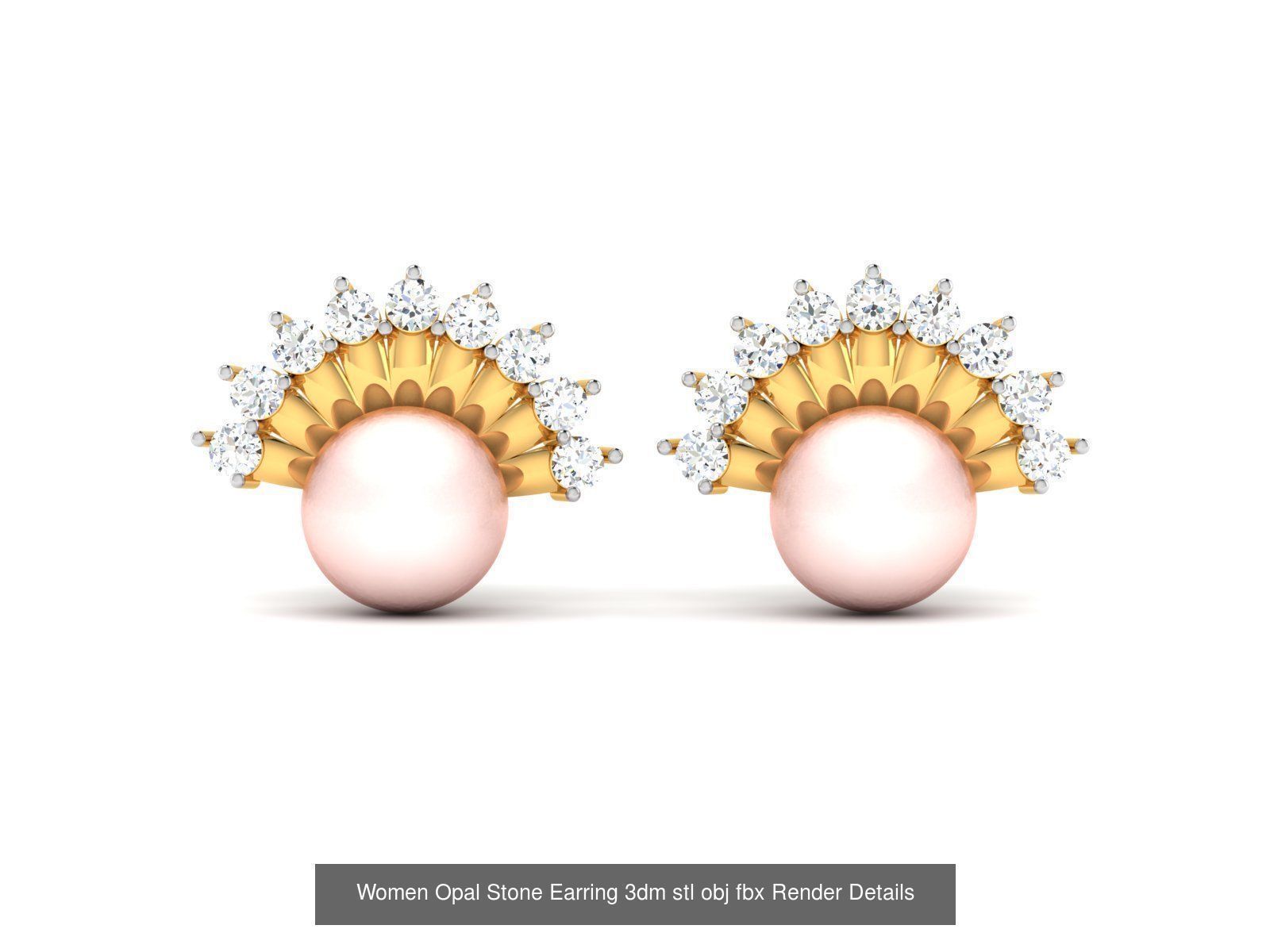 50 Women Opal Stone Earrings Collection _29