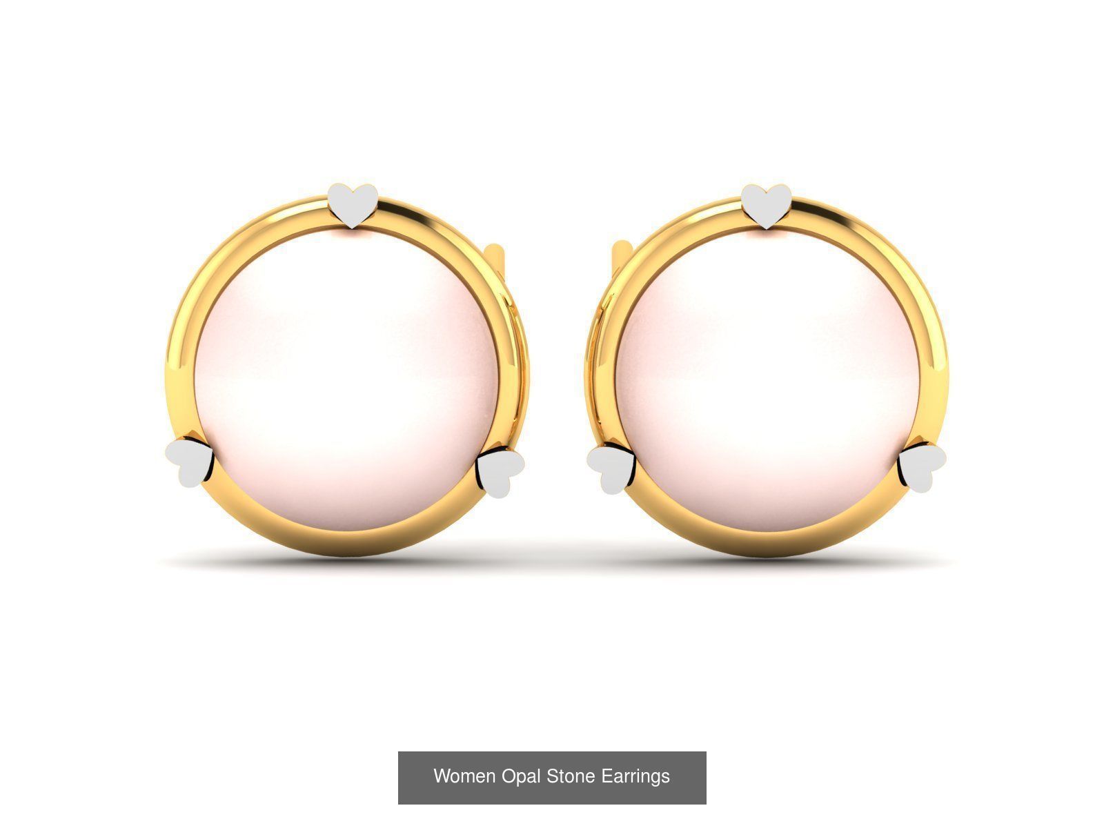 50 Women Opal Stone Earrings Collection _30