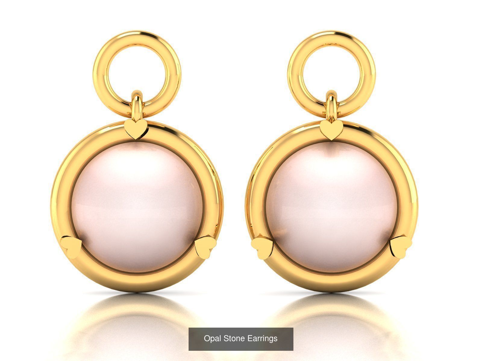 50 Women Opal Stone Earrings Collection _35