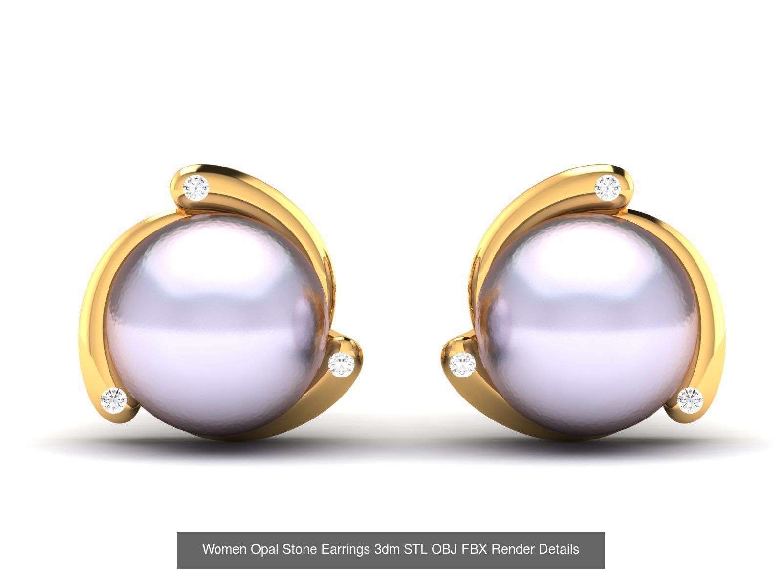 50 Women Opal Stone Earrings Collection _20