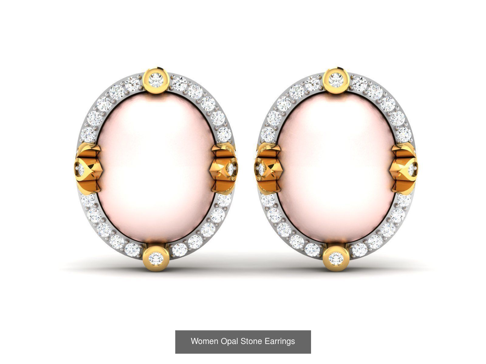 50 Women Opal Stone Earrings Collection _33