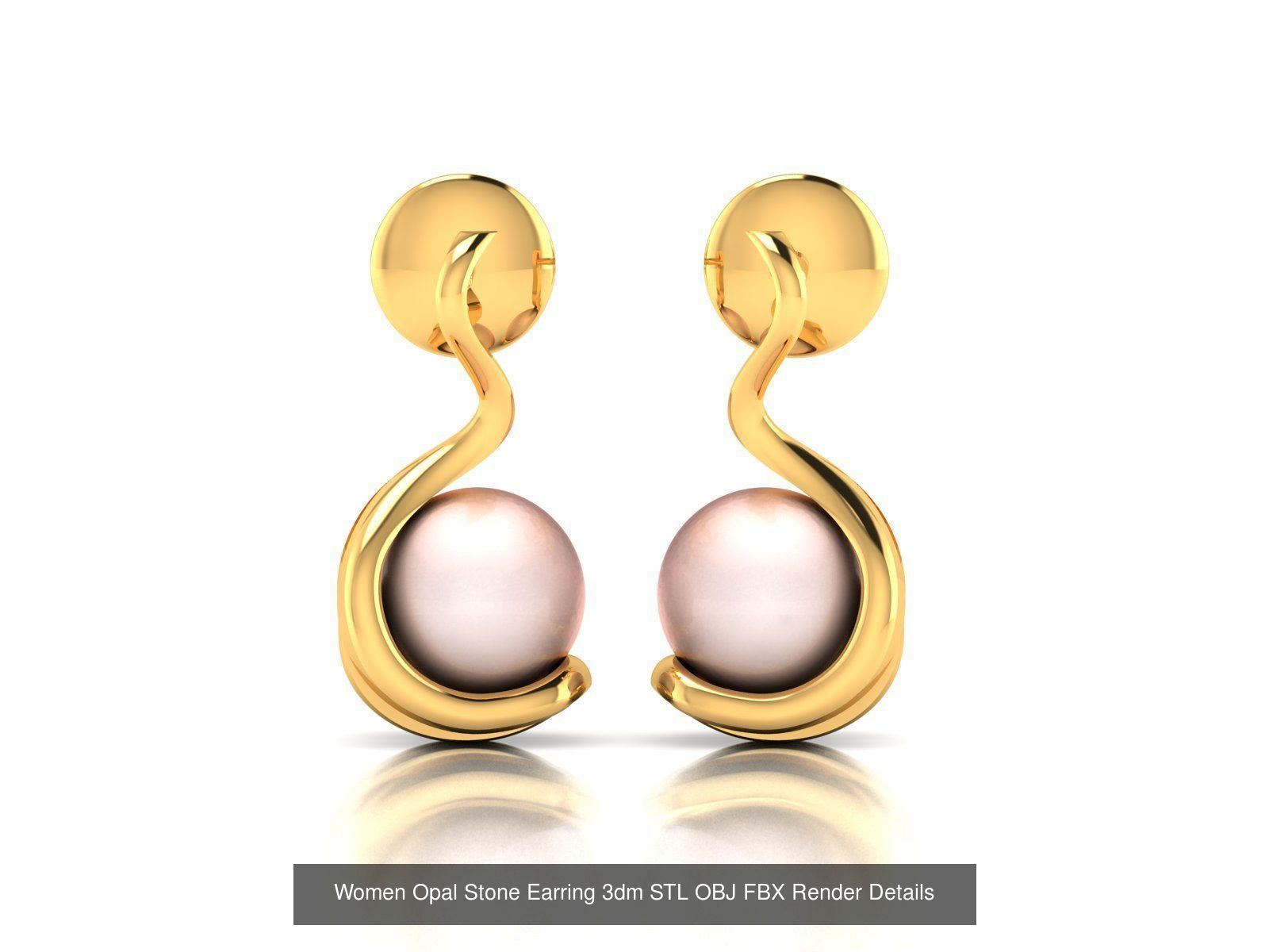 50 Women Opal Stone Earrings Collection _57
