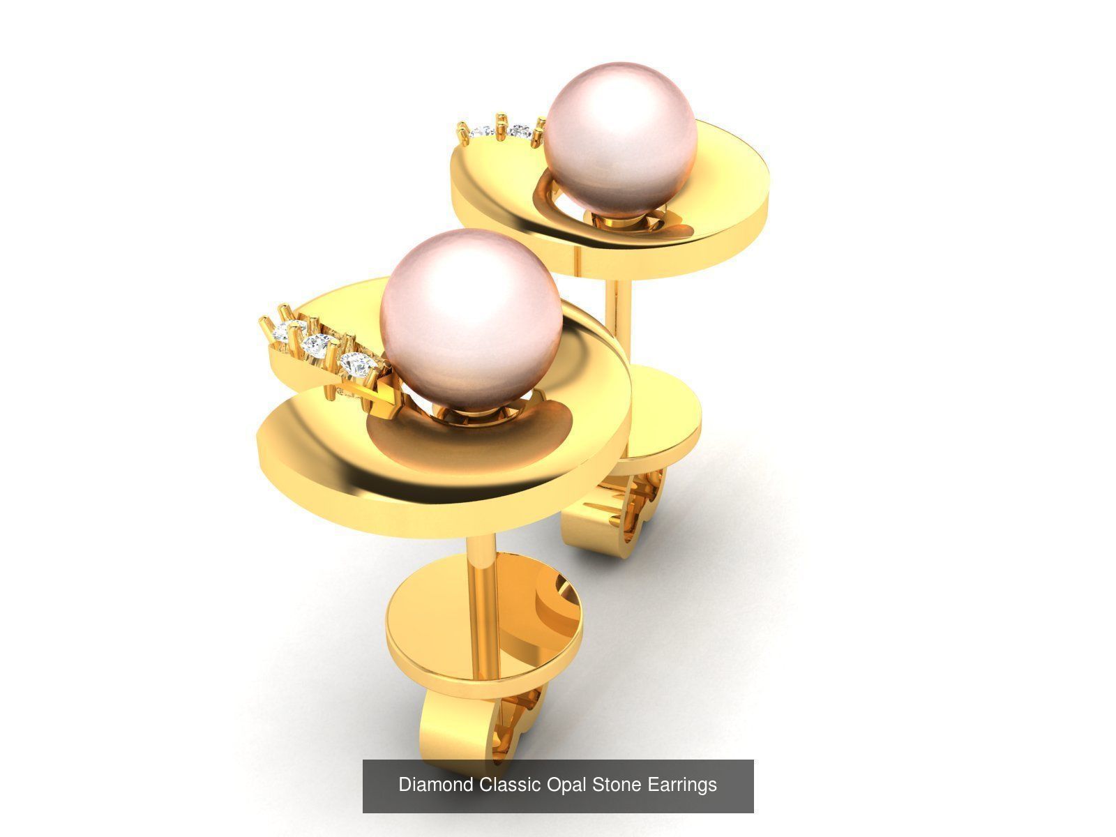 50 Women Opal Stone Earrings Collection _44