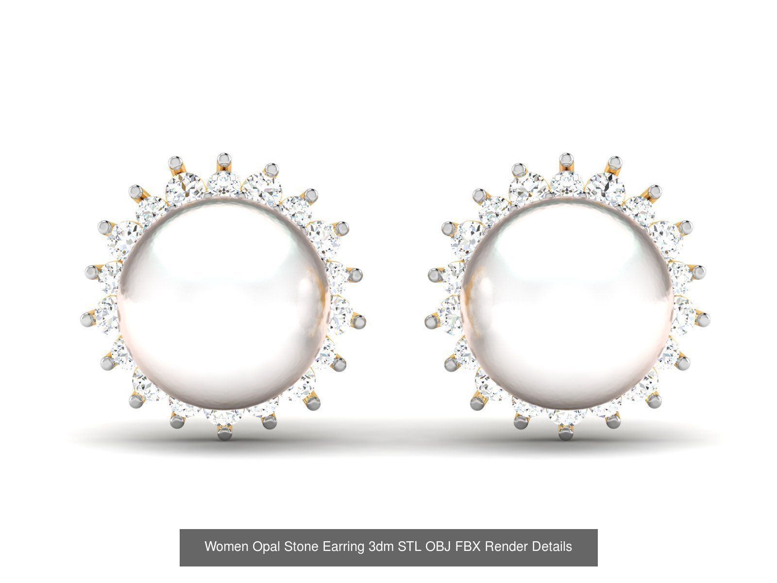 50 Women Opal Stone Earrings Collection _49