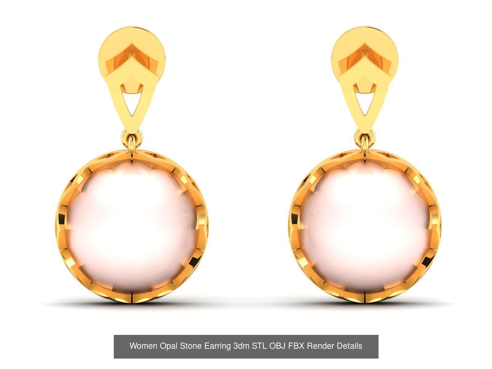 50 Women Opal Stone Earrings Collection _51