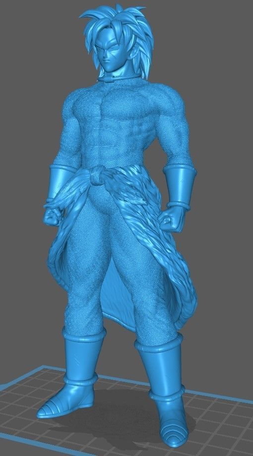 Broly DG super 3D print model_10