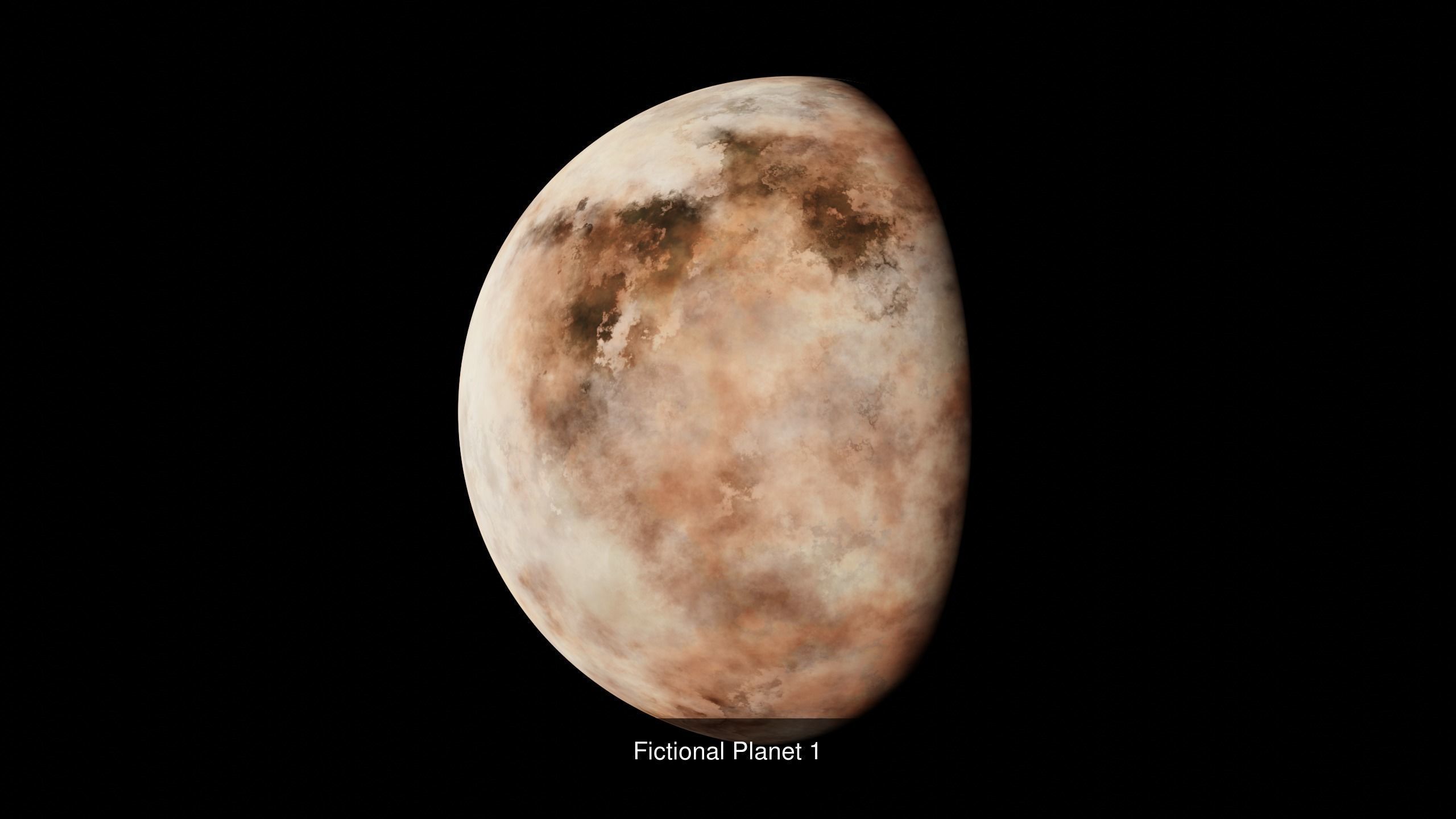 Fictional Planet Set 3D Model Collection_2