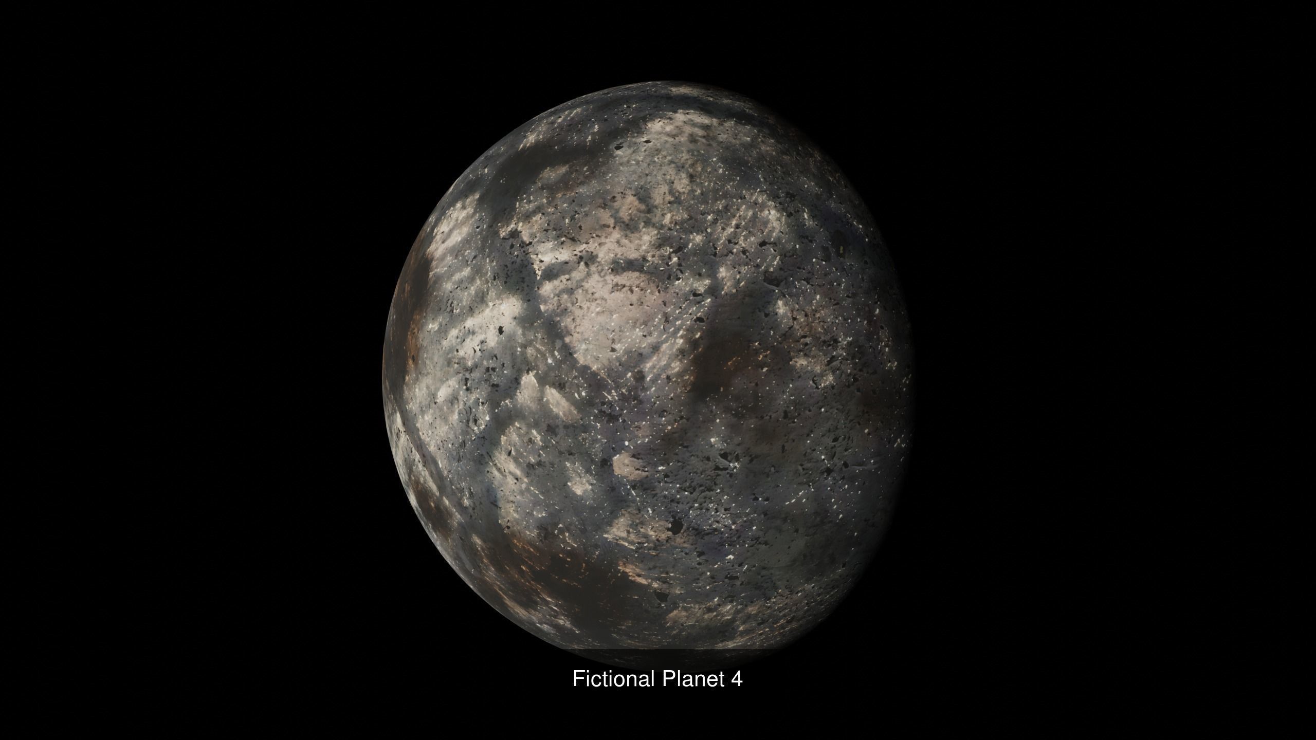 Fictional Planet Set 3D Model Collection_5