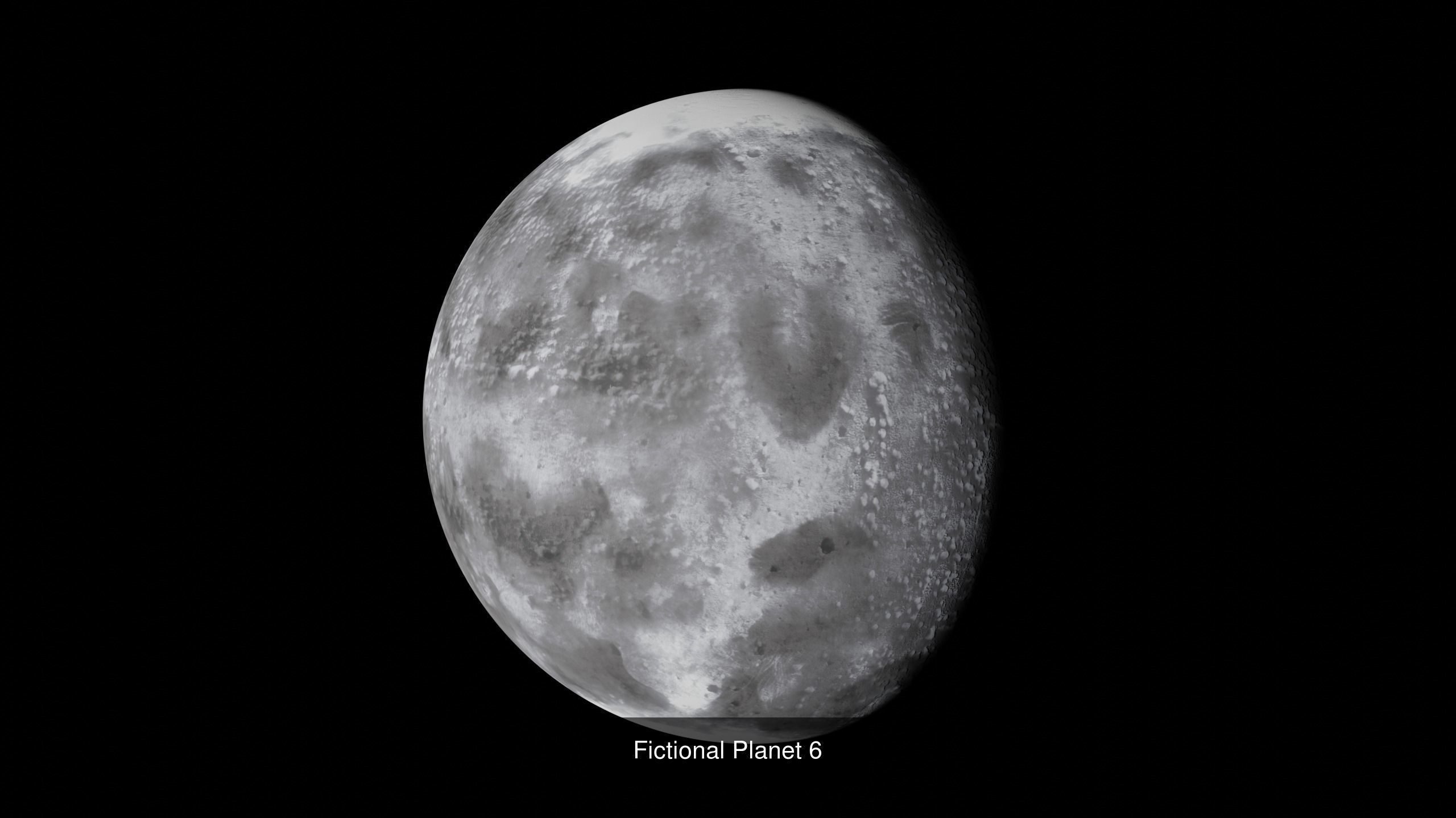 Fictional Planet Set 3D Model Collection_7