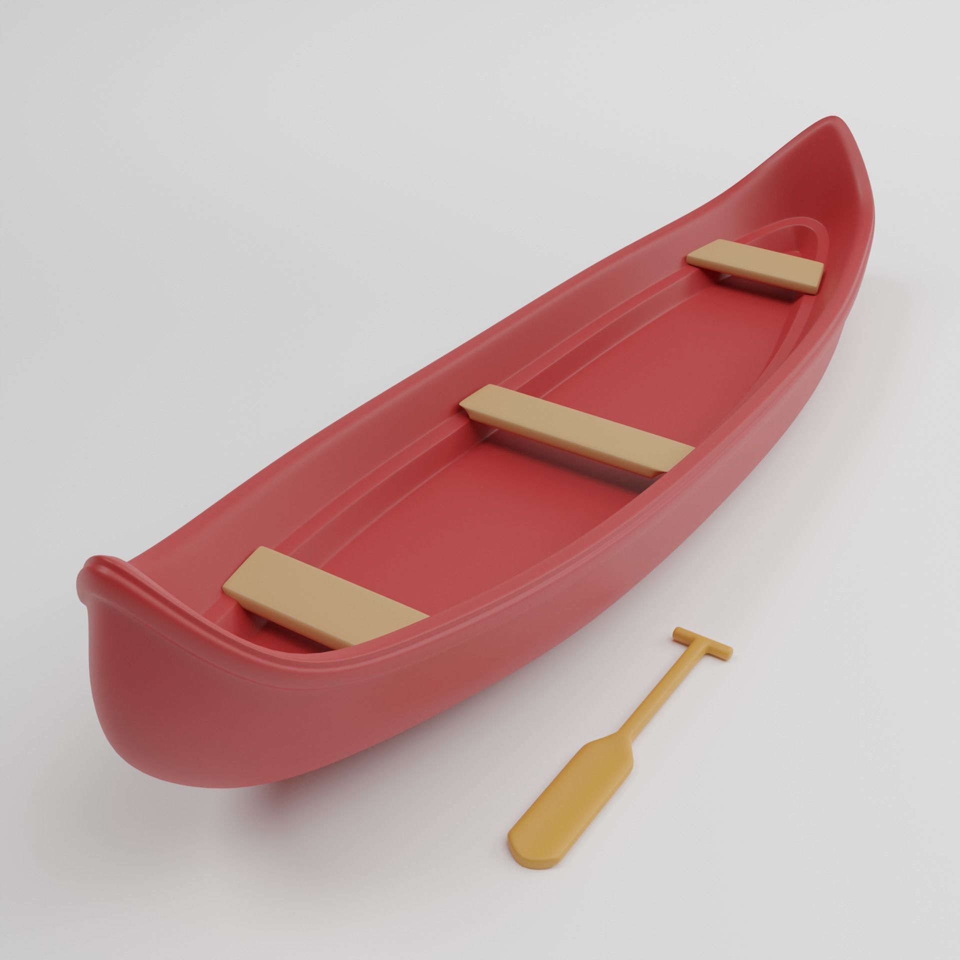 Stylized Cartoon Camping Kit 3D model_9