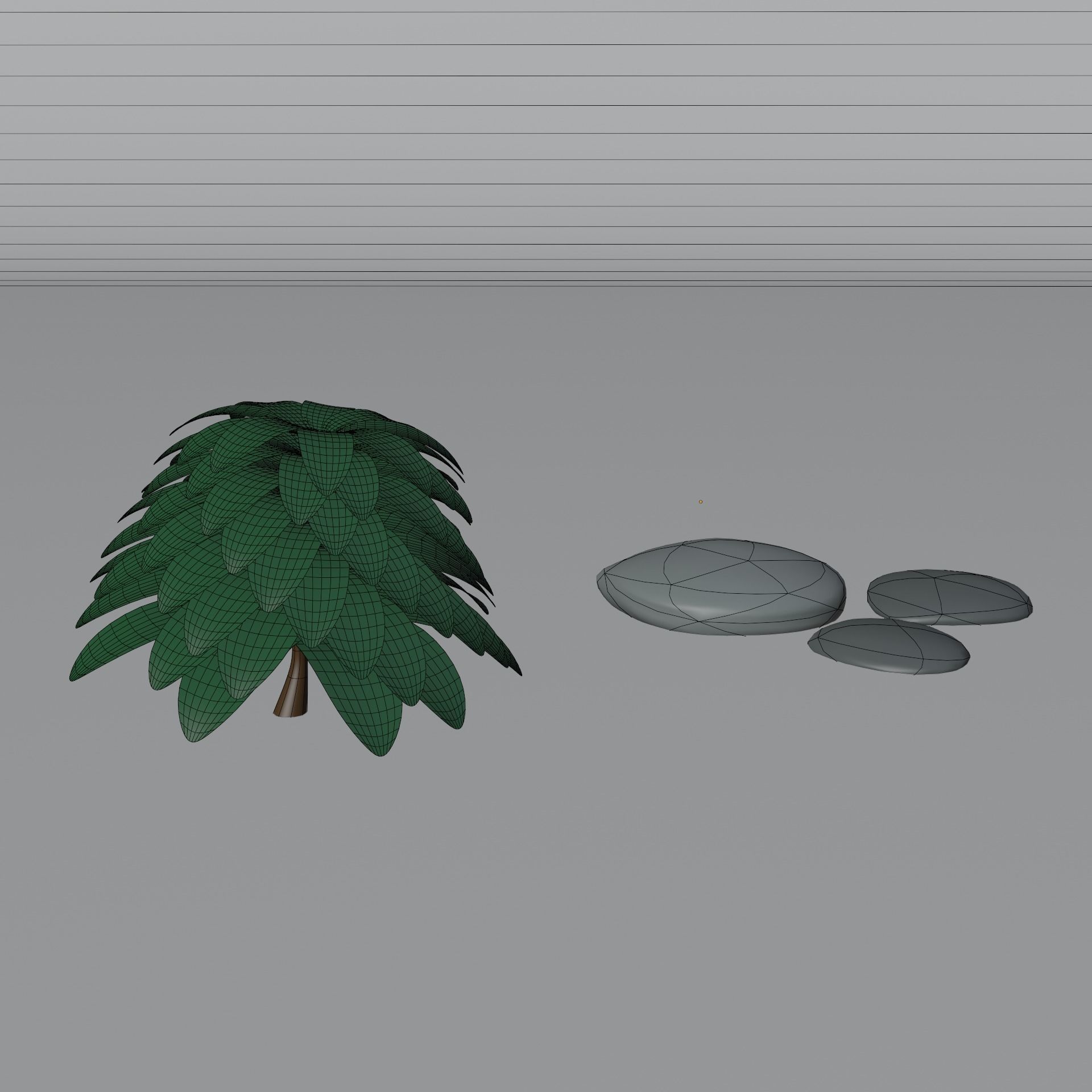 Stylized Cartoon Camping Kit 3D model_16