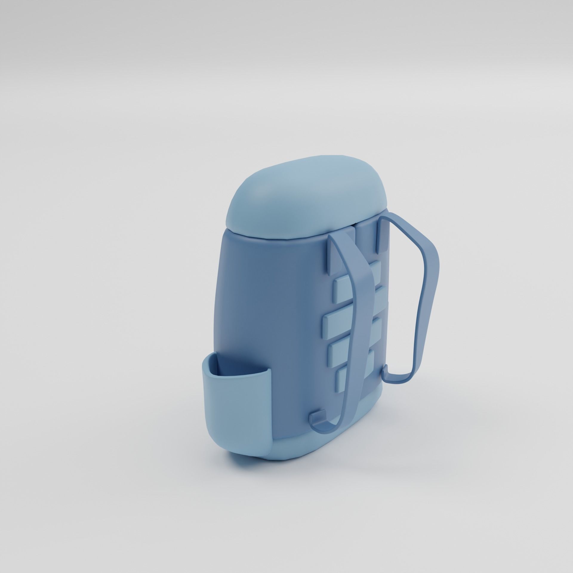 Stylized Cartoon Camping Kit 3D model_11