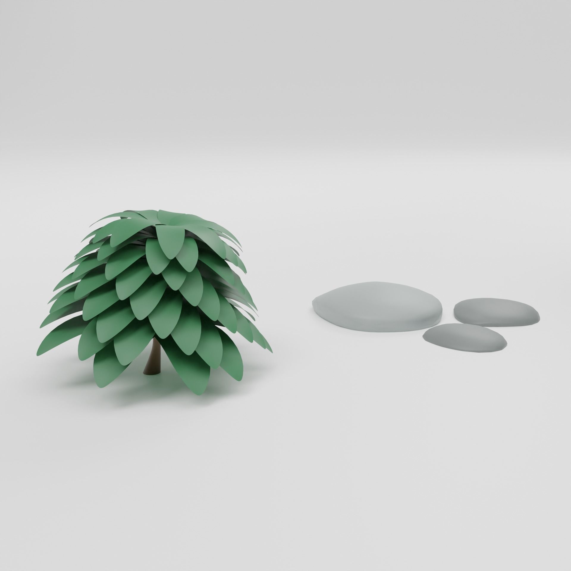 Stylized Cartoon Camping Kit 3D model_15