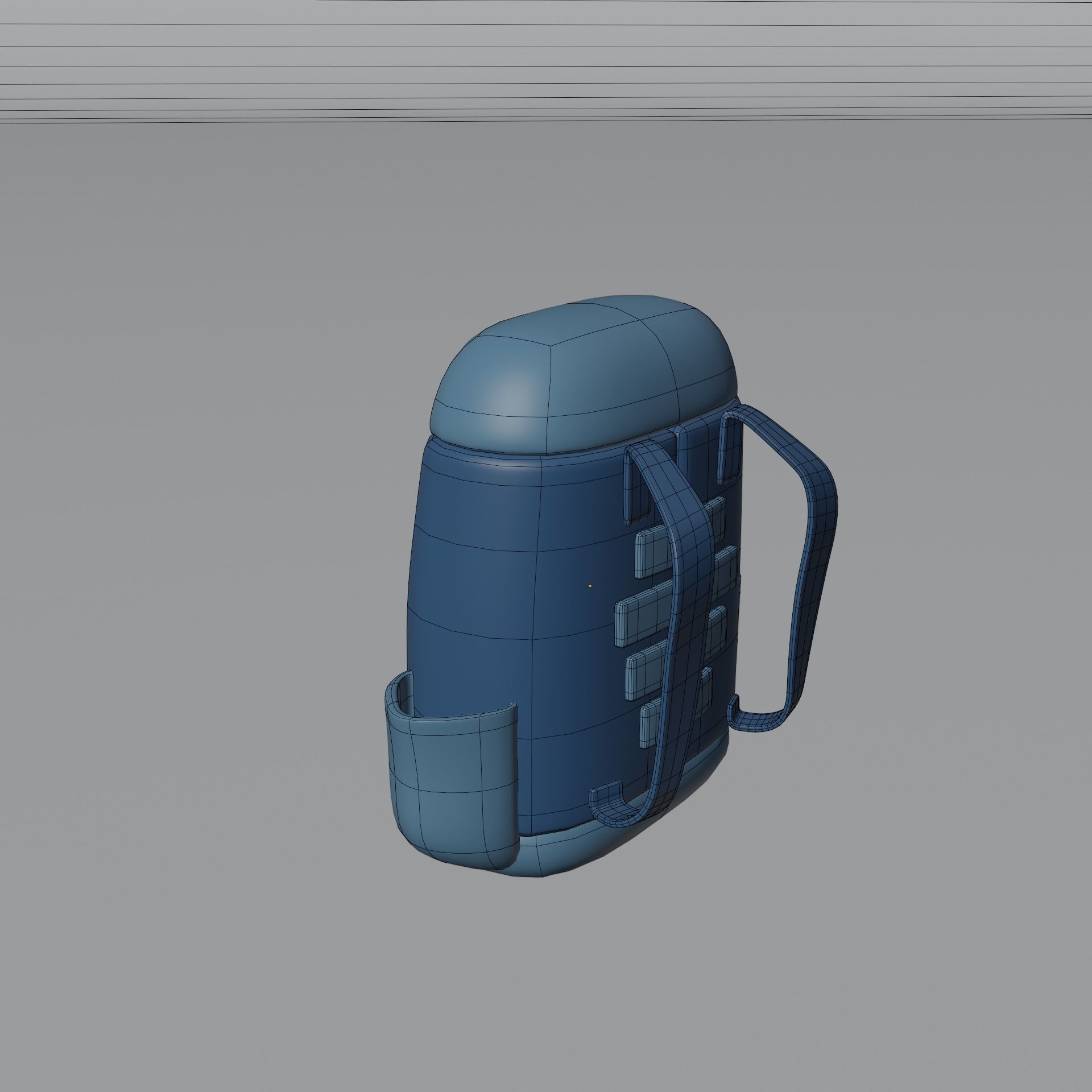 Stylized Cartoon Camping Kit 3D model_12