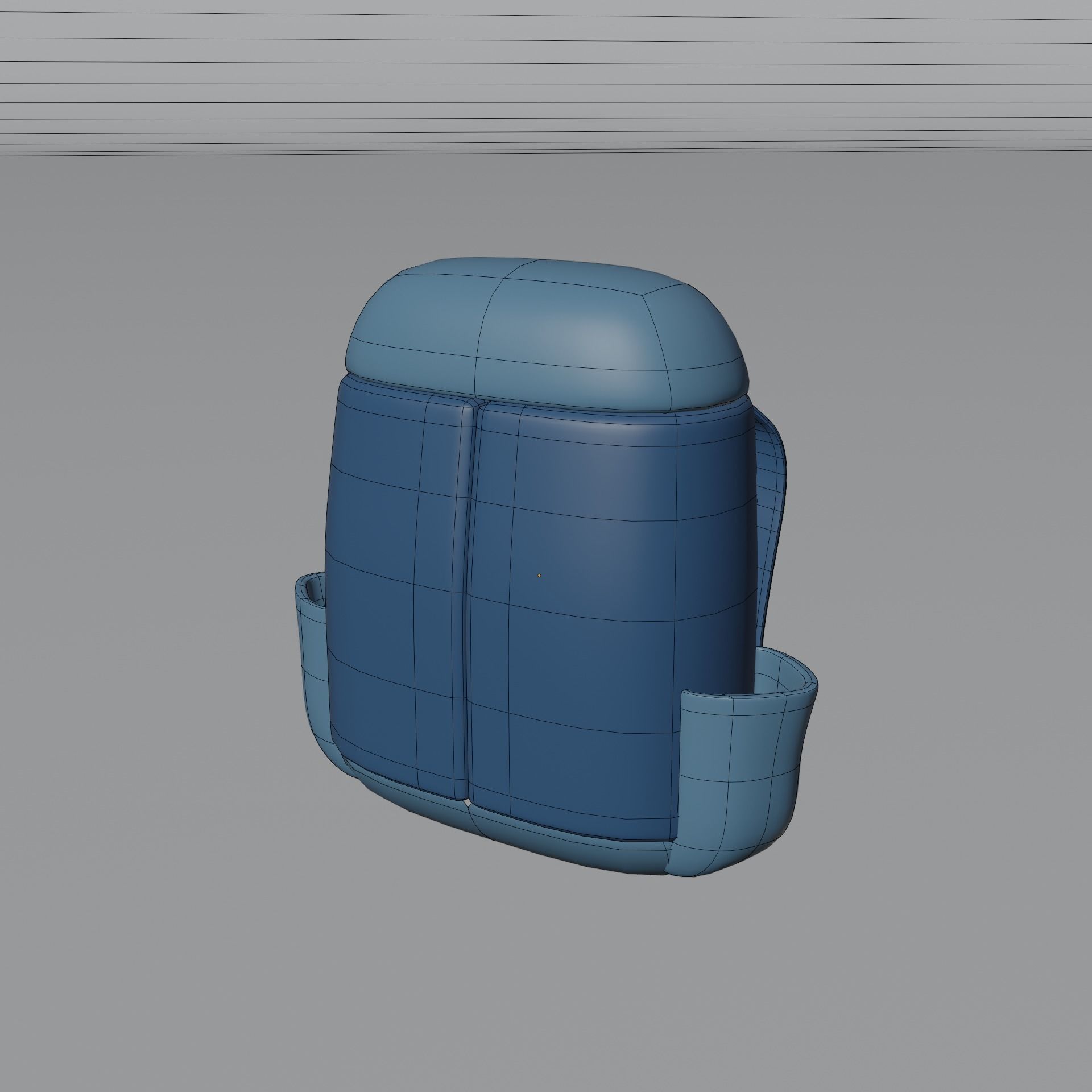 Stylized Cartoon Camping Kit 3D model_14