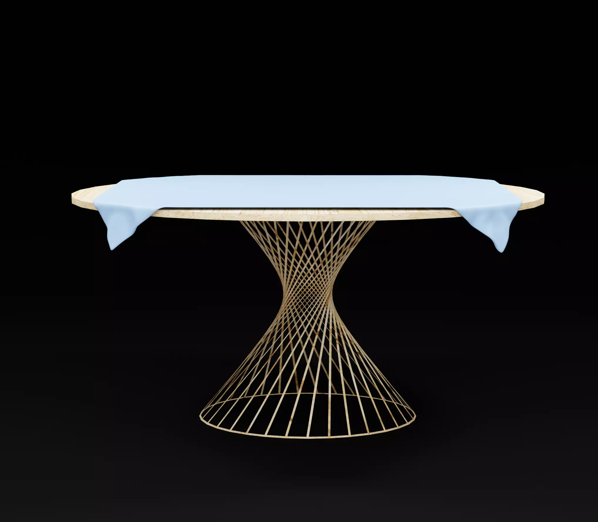 table knoll dining Free 3D model