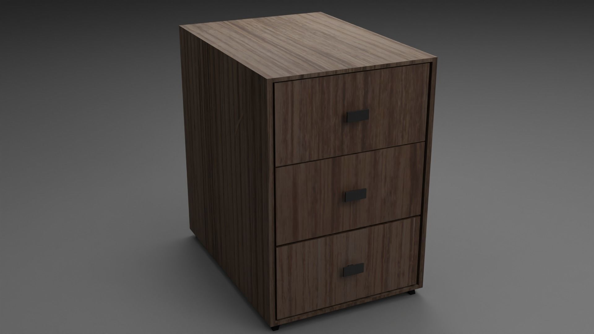 Low Poly office table Free low-poly 3D model_8