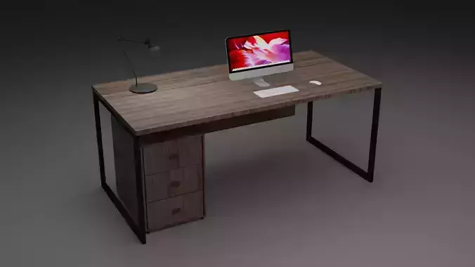 Low Poly office table