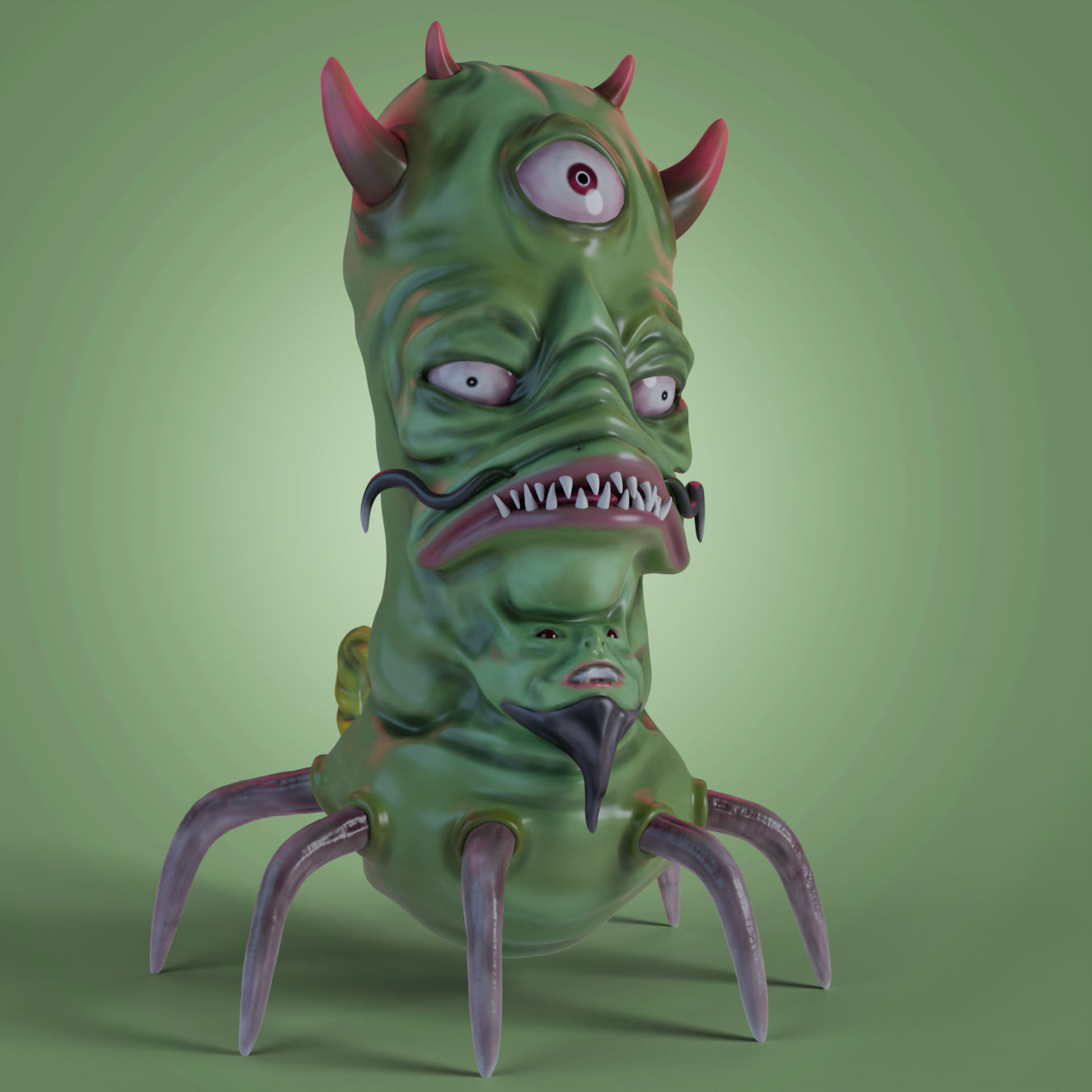 Stylized monsters 3D Model Collection_5