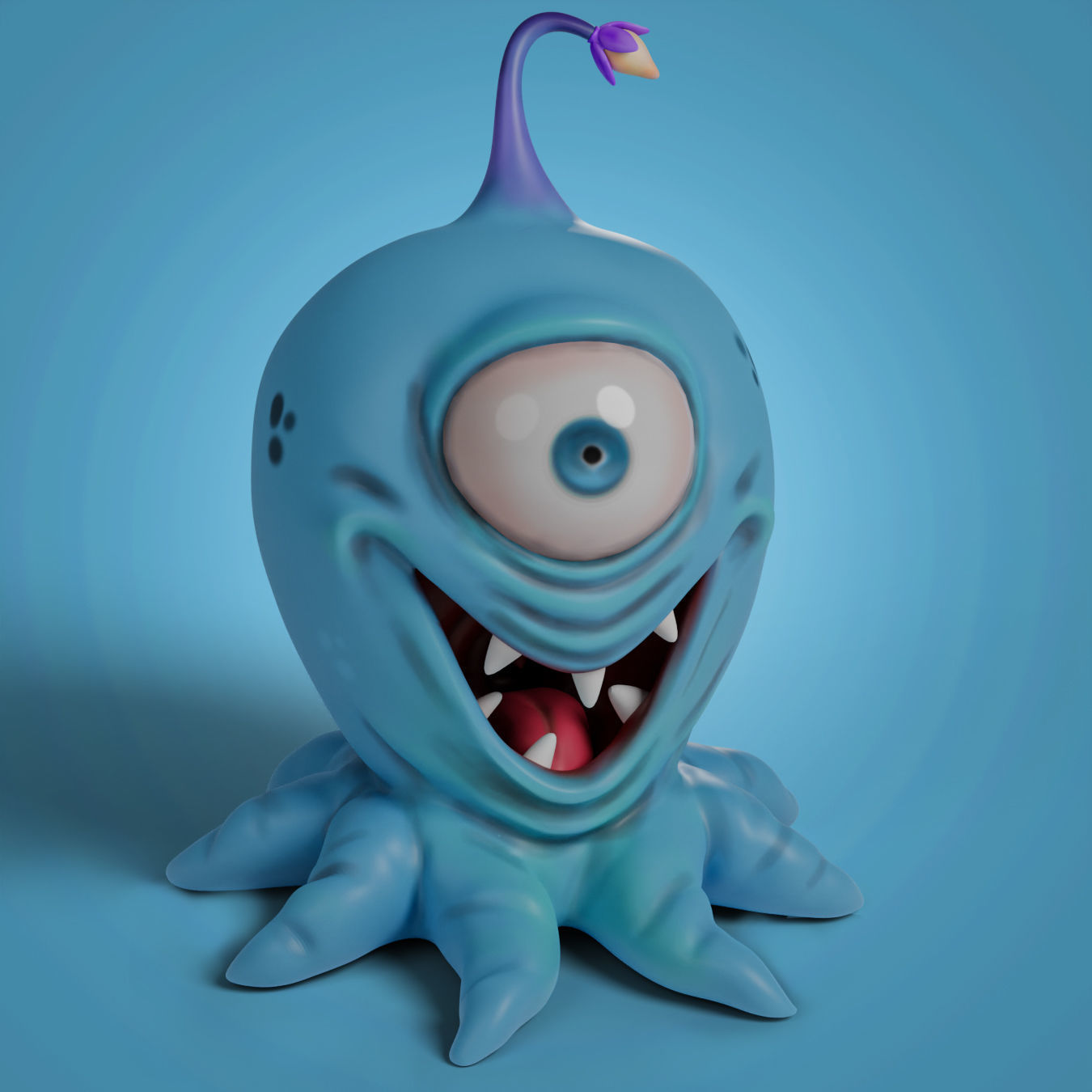 Stylized monsters 3D Model Collection_2