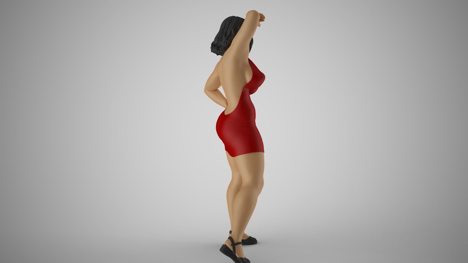 Admire Her Beauty 2 3D print model_5