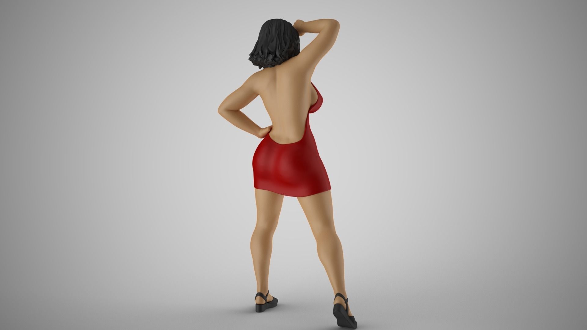 Admire Her Beauty 2 3D print model_6