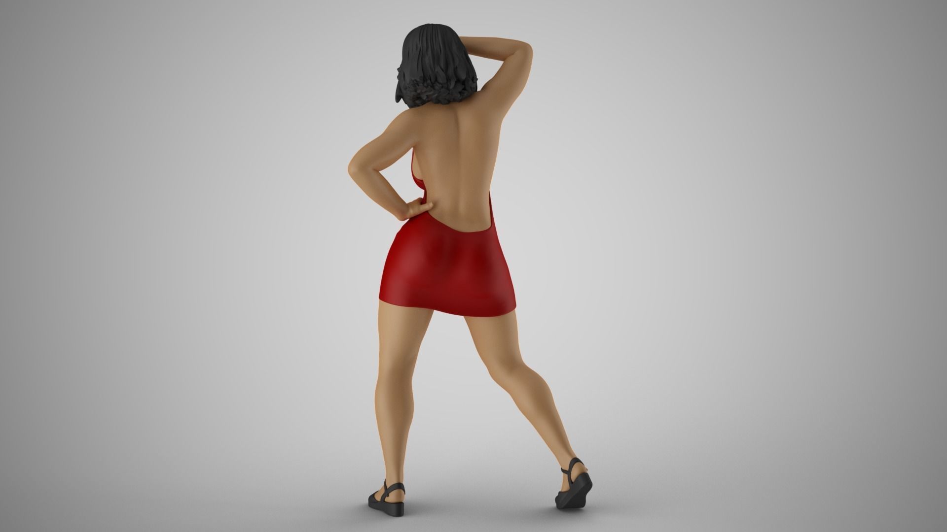 Admire Her Beauty 2 3D print model_7