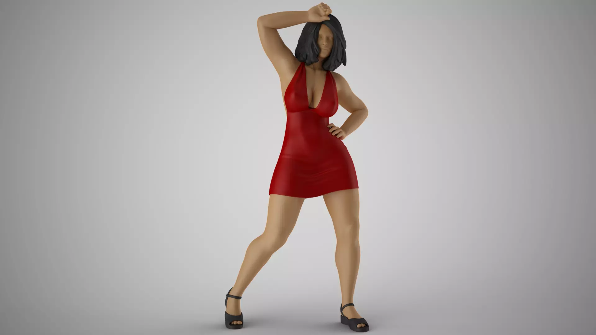 Admire Her Beauty 2 3D print model_0