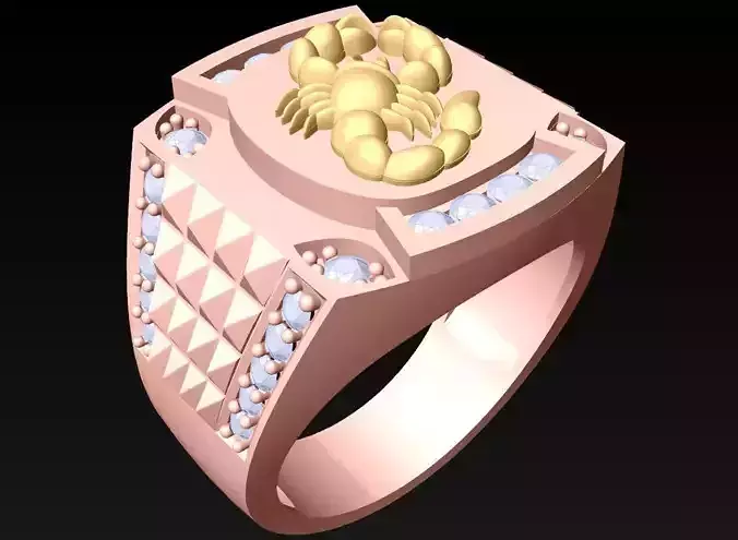 Scorpion Ring - Men ring - N4195