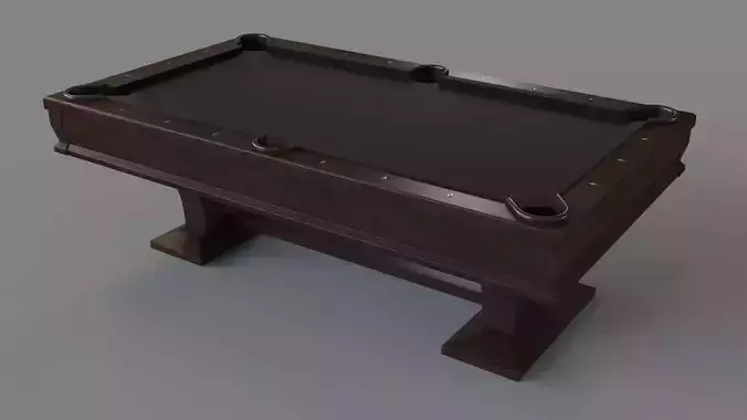 Mokolo Pool Table 8 Black Felt