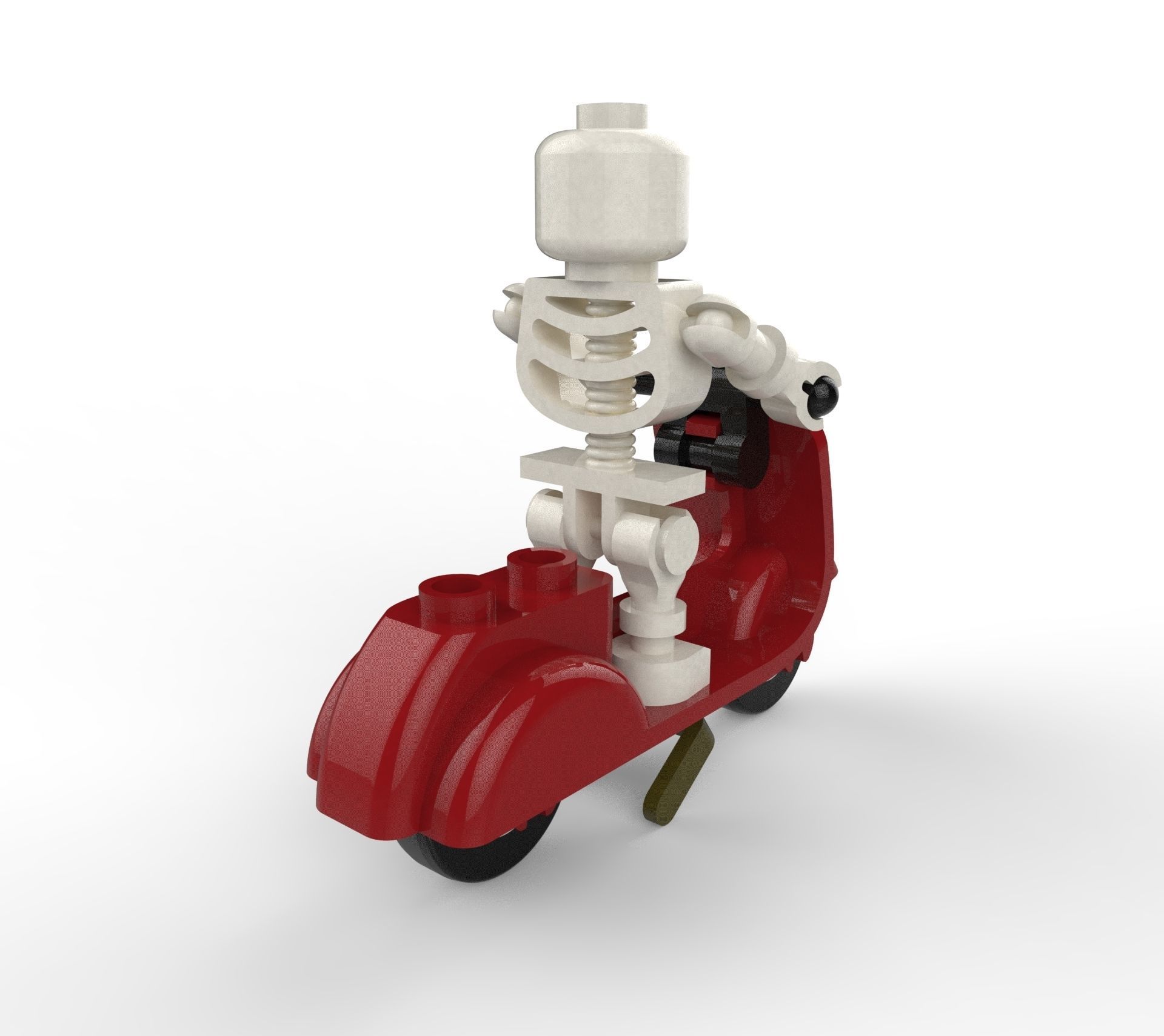 Lego Skeleton - Vespa 3D model_4