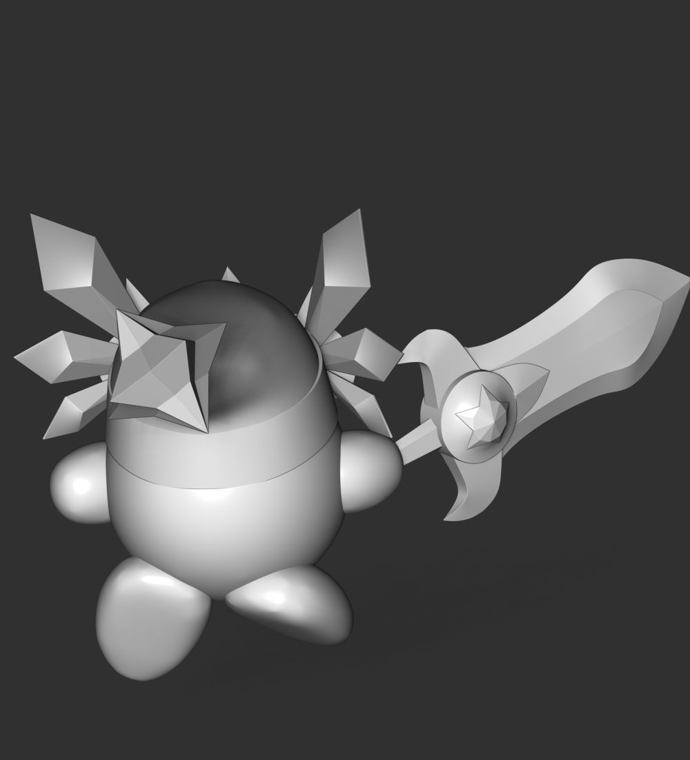 Kirby 3D print model_27