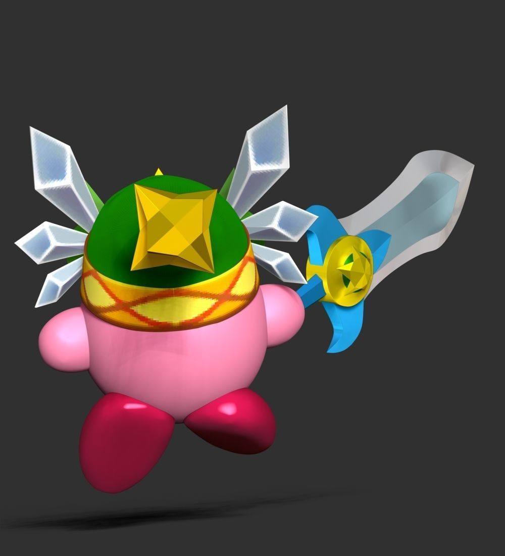 Kirby 3D print model_15