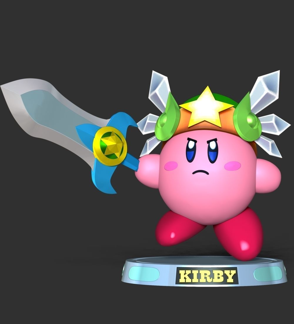 Kirby 3D print model_12