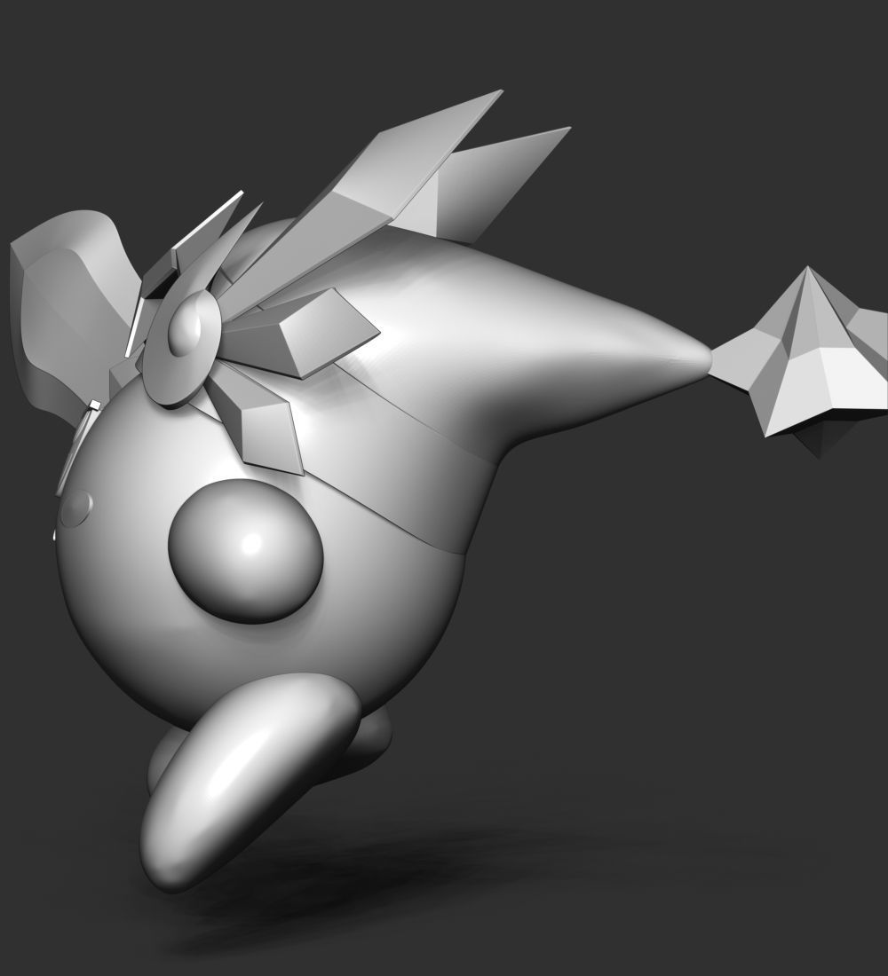 Kirby 3D print model_25