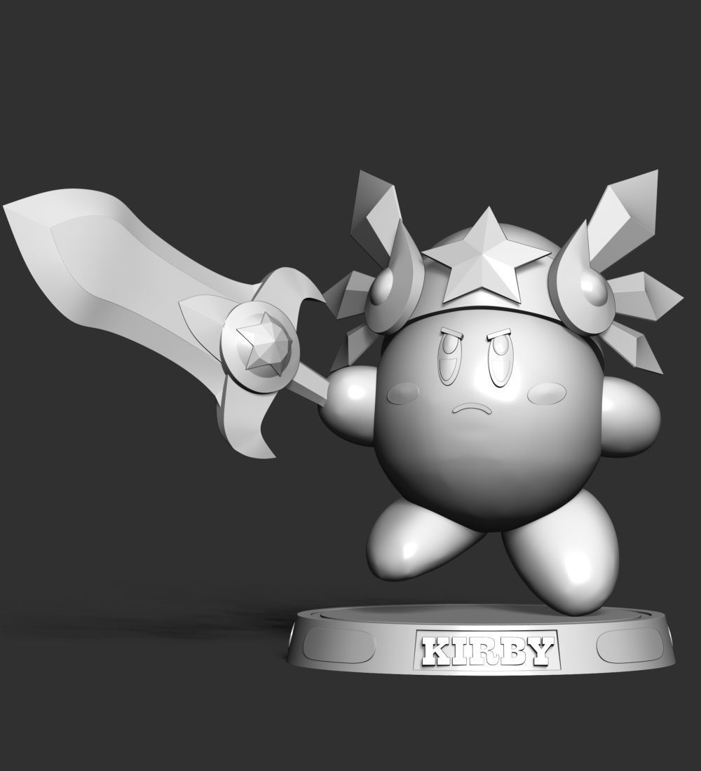 Kirby 3D print model_20