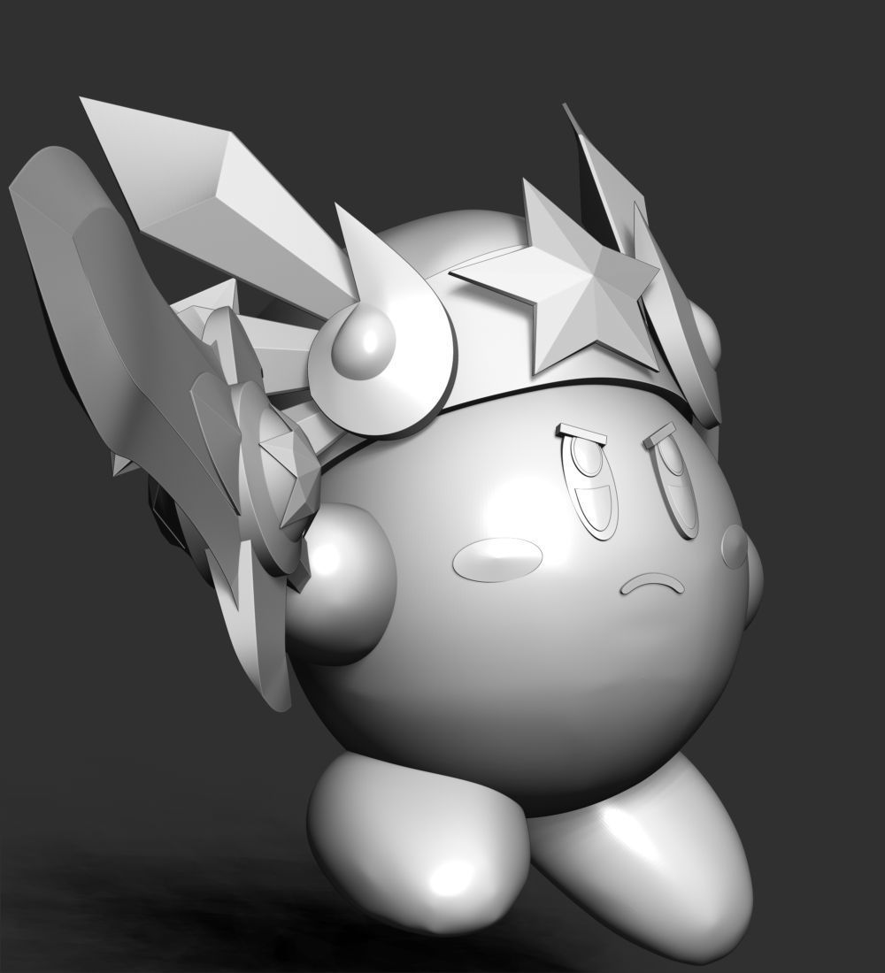 Kirby 3D print model_26