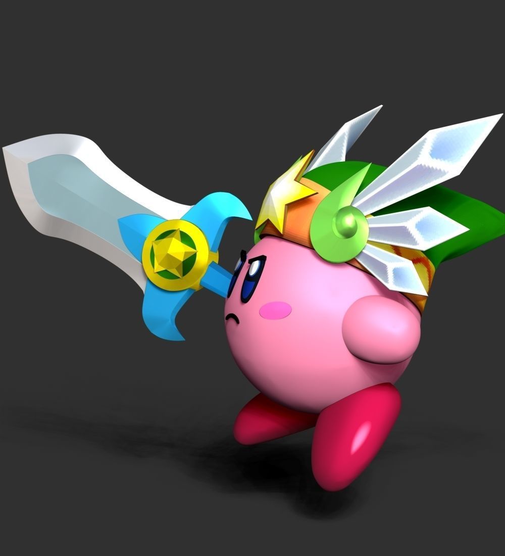Kirby 3D print model_16