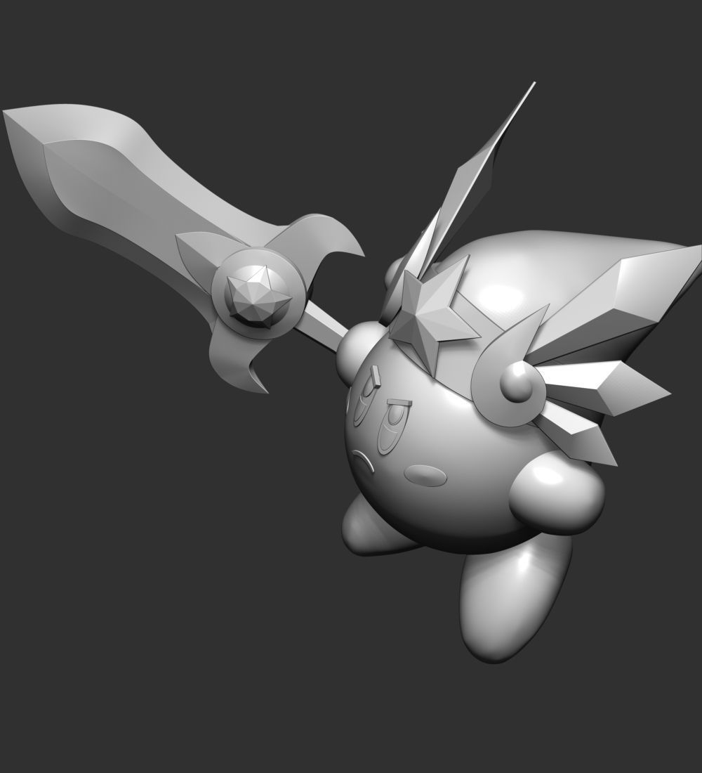 Kirby 3D print model_28